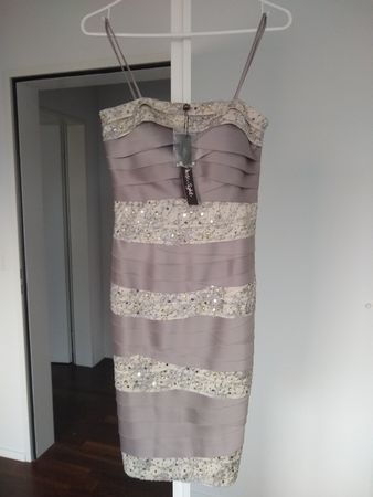 New with Tags "Phase 8" Champagne Lace dress size UK 8
