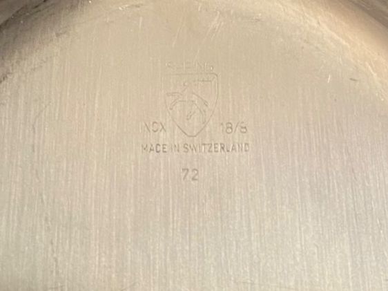 Servierplatten: 3x Servierplatte aus Chromstahl / Inox – Gebraucht aus Pratteln von a23_j2gs 7