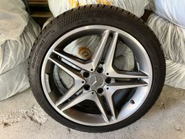 Mercedes Winterräder 215/45 R18, Top Zustand!