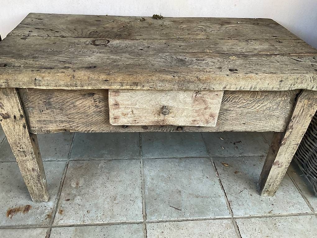 Tische: TAVOLINO VECCHI IN LEGNO – Gebraucht aus Gentilino von besse1 1