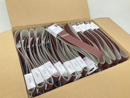 100 Stk. Schleifbänder 680mm/50mm/120Korn