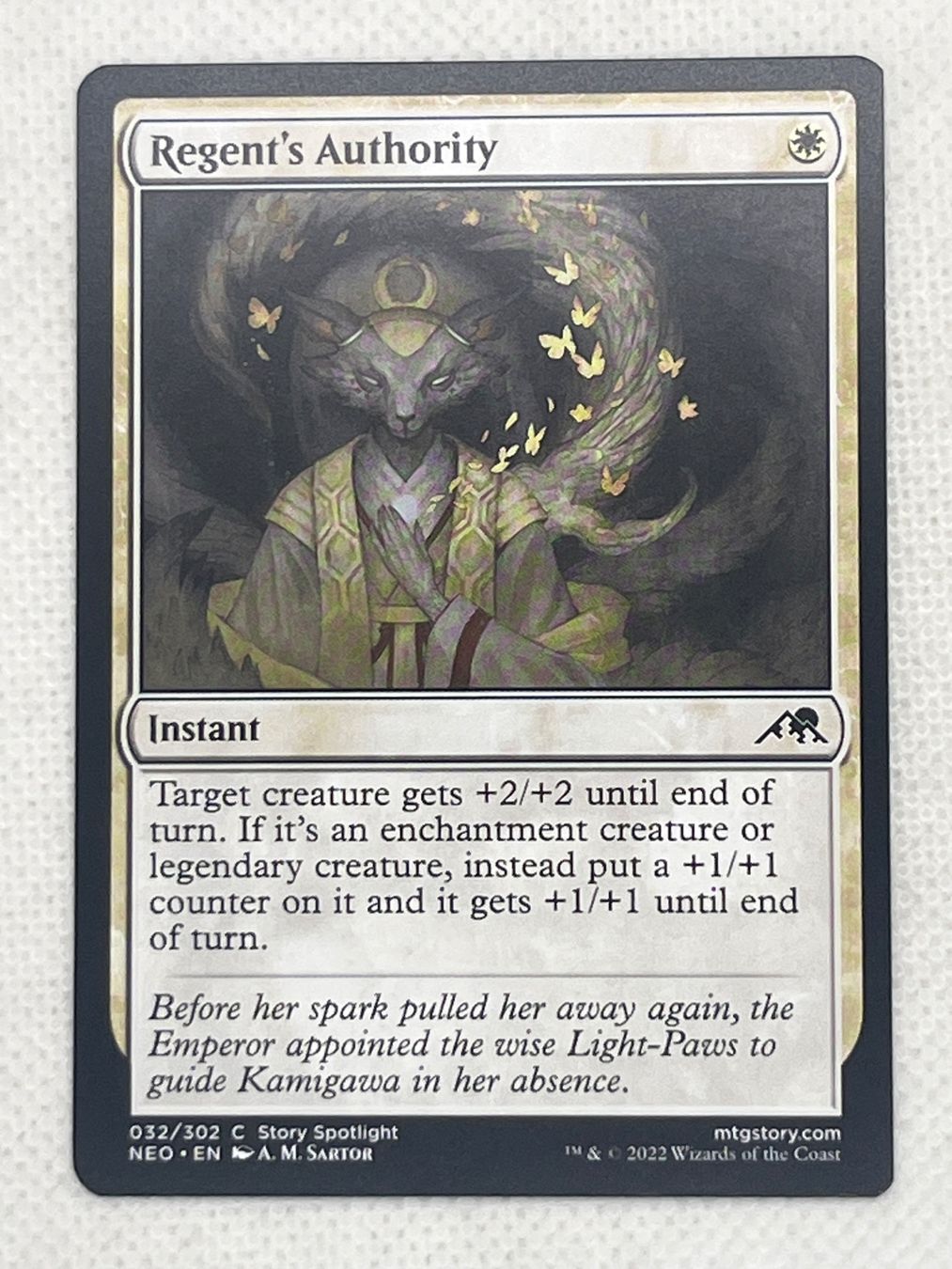 Magic The Gathering Sammelbilder & Trading cards: Magic: The Gathering "Regent's Authority" – Gebraucht aus Hinterkappelen von Kim1992