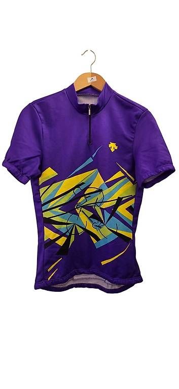 Canottiere & Pantaloni: Maillot velo vintage descent, large – Usato da Sugiez venduto da factorysportoutlet