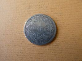Dt. Reich 1875 F, 1 Silbermark