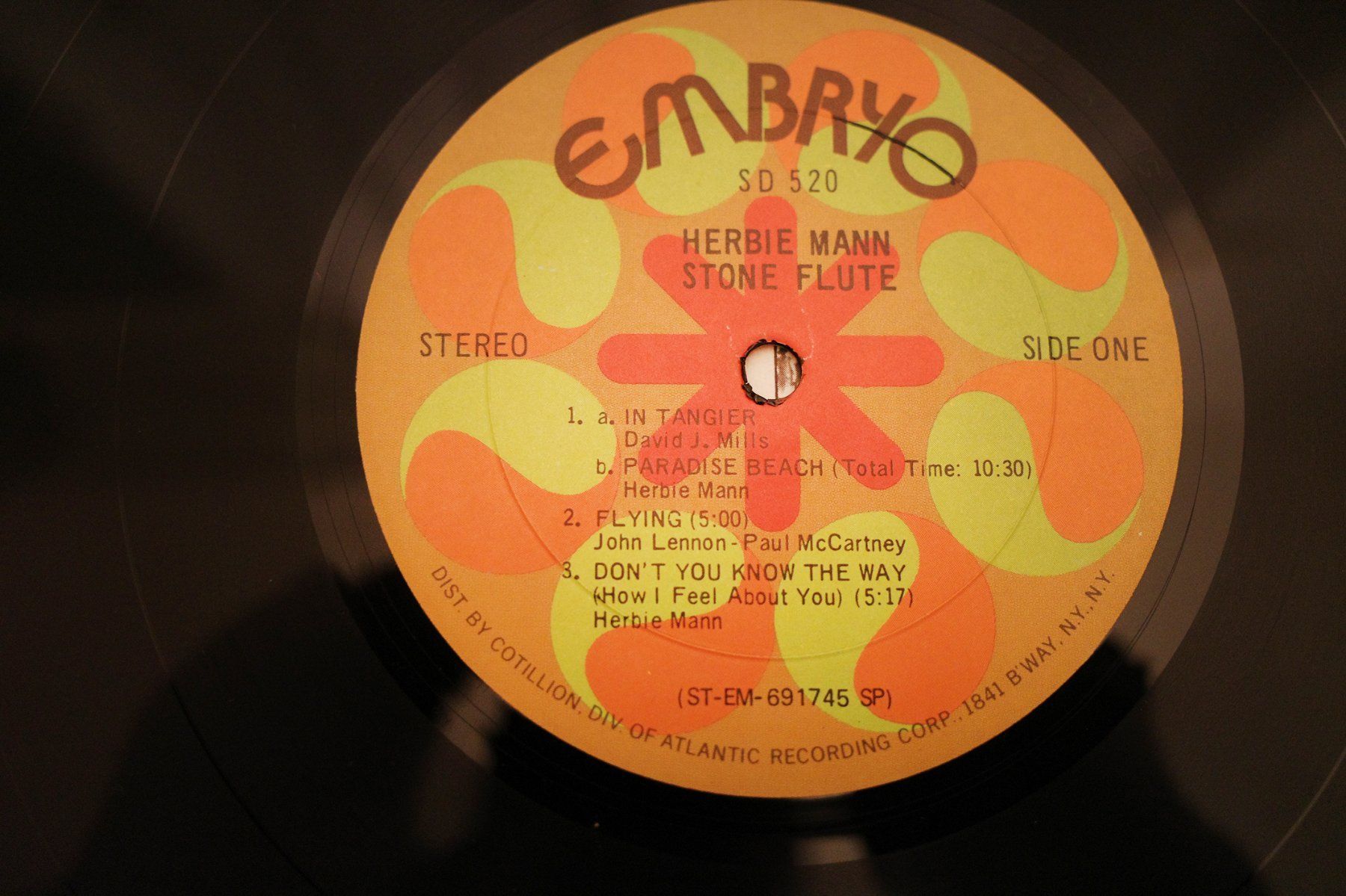 Dischi in vinile: Herbie Mann-Stone Flute-vinyl LP – Usato da Zürich venduto da ForMat21 4