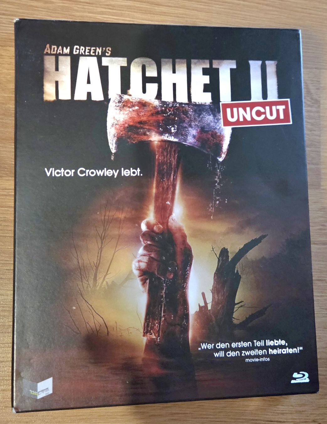 Tutti i DVDs: Hatchet 2 (2010) Uncut Blu-ray  – Usato da Winterthur venduto da raymen74