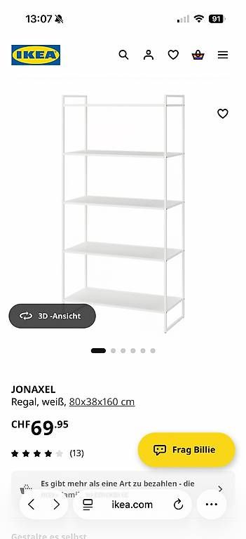 Ikea Scaffali: Jonaxel Regal IKEA – Usato da Thalheim an der Thur venduto da michelek98 1