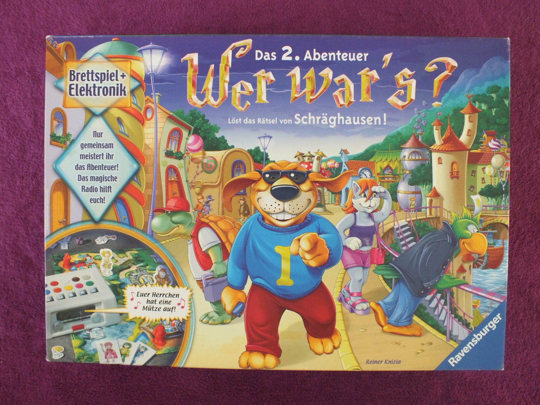Ravensburger Giochi: Ravensburger Spiel - Wer war's ? - Das 2. Abenteuer – Usato da Müllheim Dorf venduto da Seeeule01