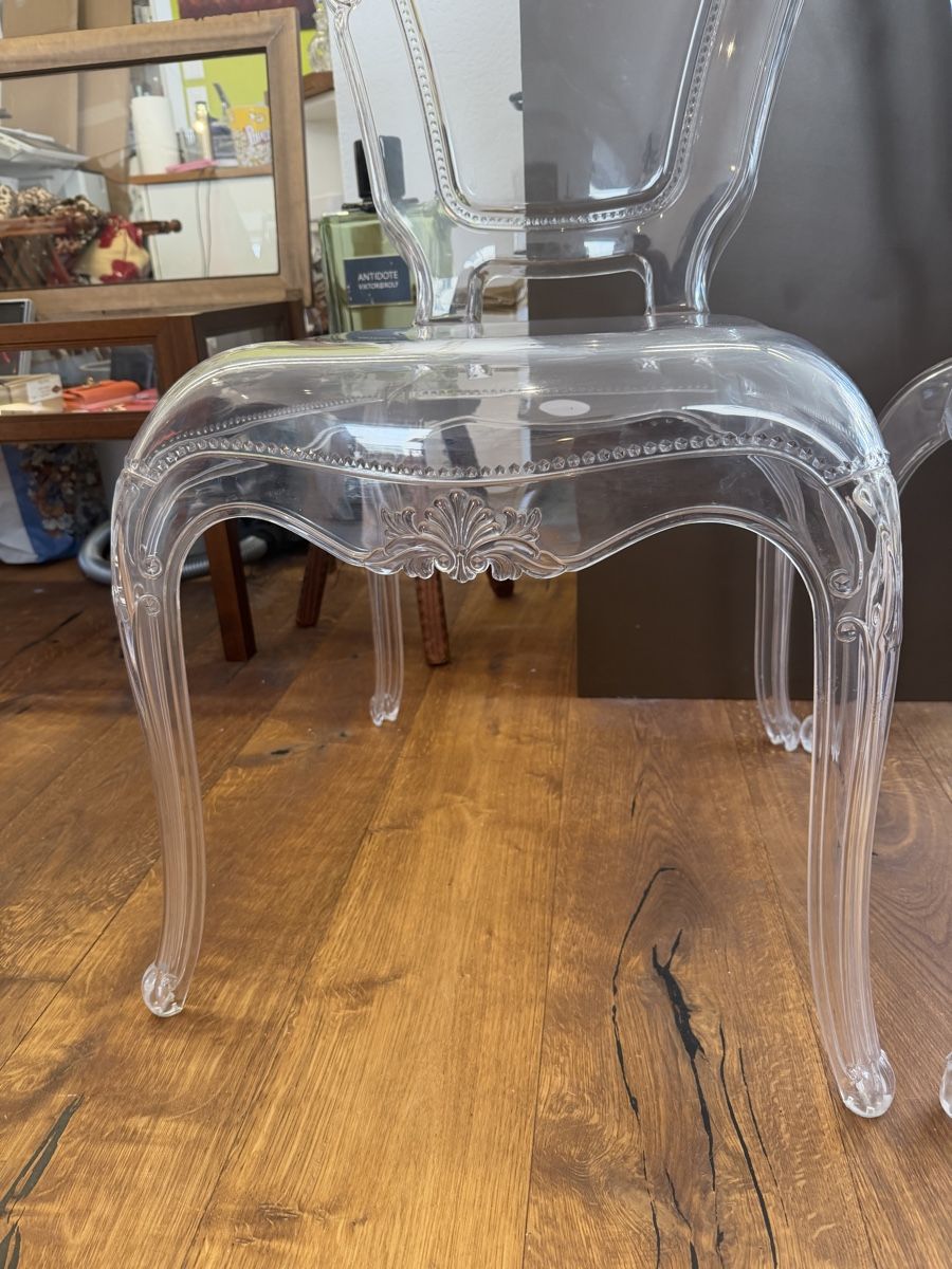 Sedie: Baci Milano Barock Stühle transparent 2er Set Design – Usato da Andermatt venduto da Diadiusdiana 3
