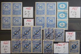 Österreich Porto von 1919-47 **/*/gest. Kat. 70 Euro