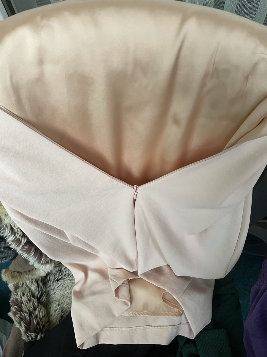 Mango Kleider: Elegantes Sommerkleid Mango, Grösse S, Beige – Gebraucht aus Au/ZH von markthallerapperswil 2