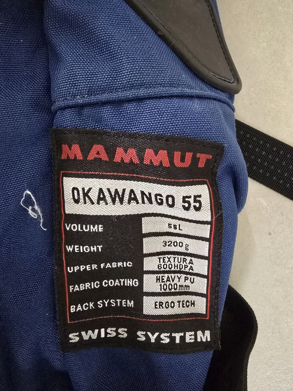 Mammut Rucksäcke: Mammut Reiserucksack Okawango 55 – Gebraucht aus Nidau von lena_yellow 1