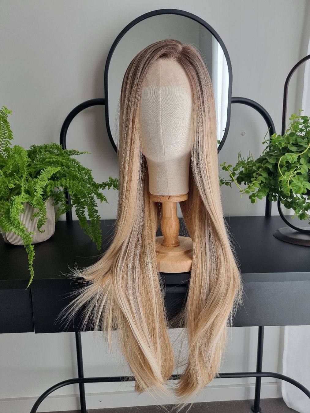 Parrucche: New wig. Glueless. Blond hair – Nuovo e nell'imballaggio originale da Zürich venduto da pla_tm9w 7