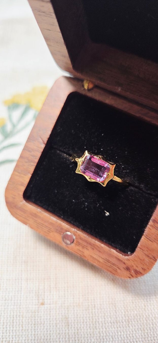 Anelli: NEW - S925 Amethyst Ring (Adjustable) – Nuovo (secondo la descrizione) da Zürich venduto da cin_wcf6 4
