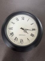 Vintage Wanduhr im "shaby-chic-style" ca. ø 53cm h = ca. 7cm