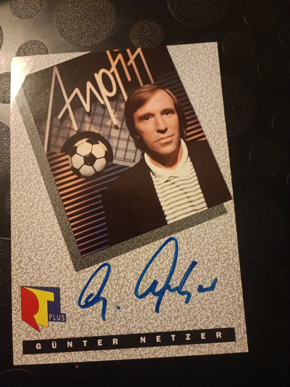 Autographes: Günter Netzer - handsigniert  - alte Karte – D'occasion à Menziken par Artographs