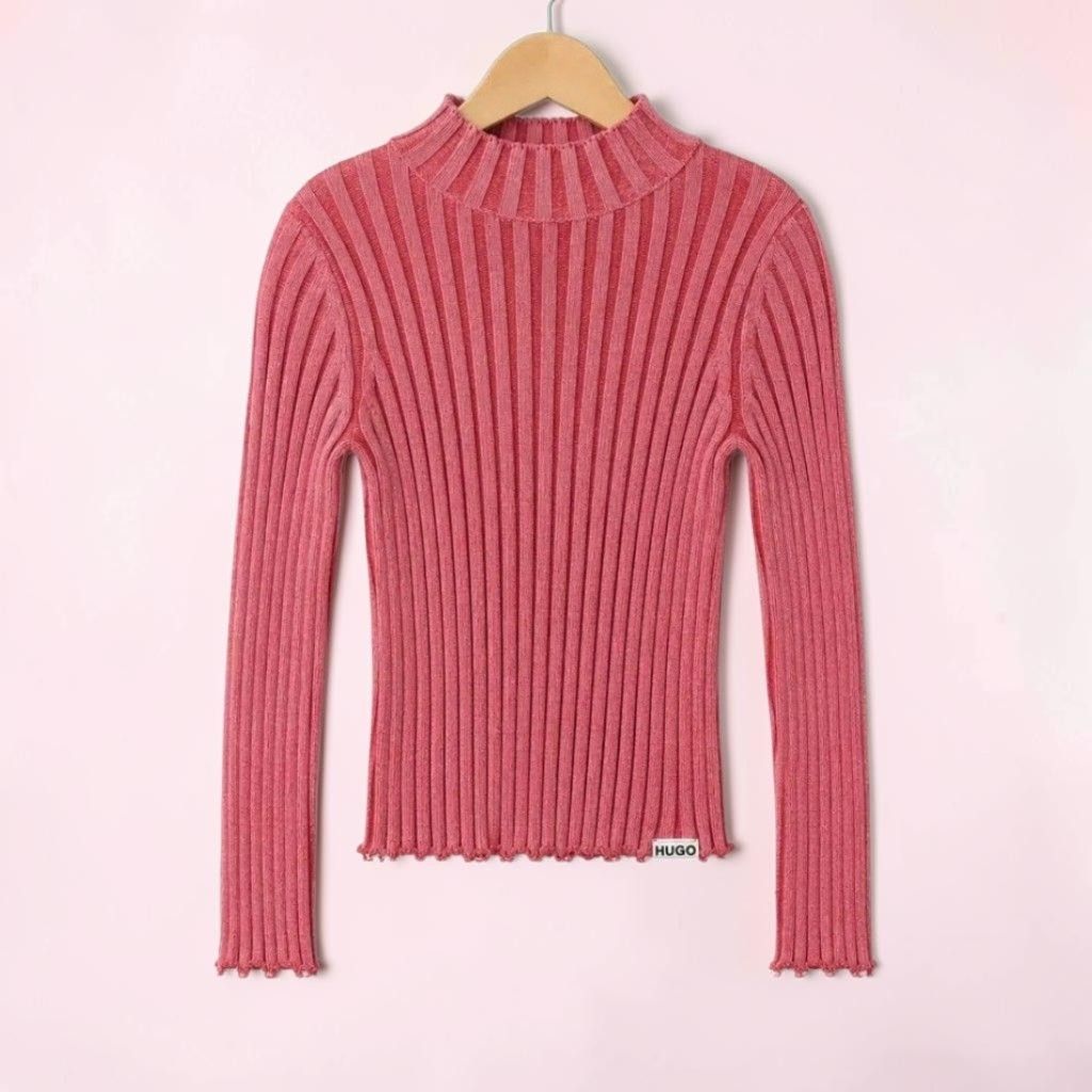 Hugo Boss Maglioni & Felpe: HUGO Rippstrick-Pullover Größe XS - Rosa / Pink – Nuovo (secondo la descrizione) da Le Locle venduto da Threads_CH