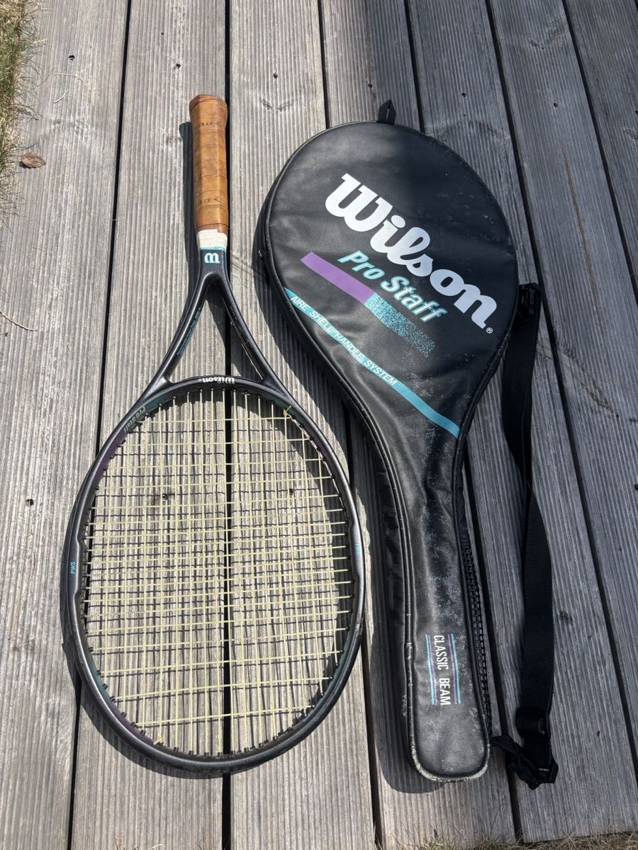 Wilson Schläger: Wilson Pro Staff Tennisschläger mit Hülle – Gebraucht aus Wiesendangen von lia_m7rm
