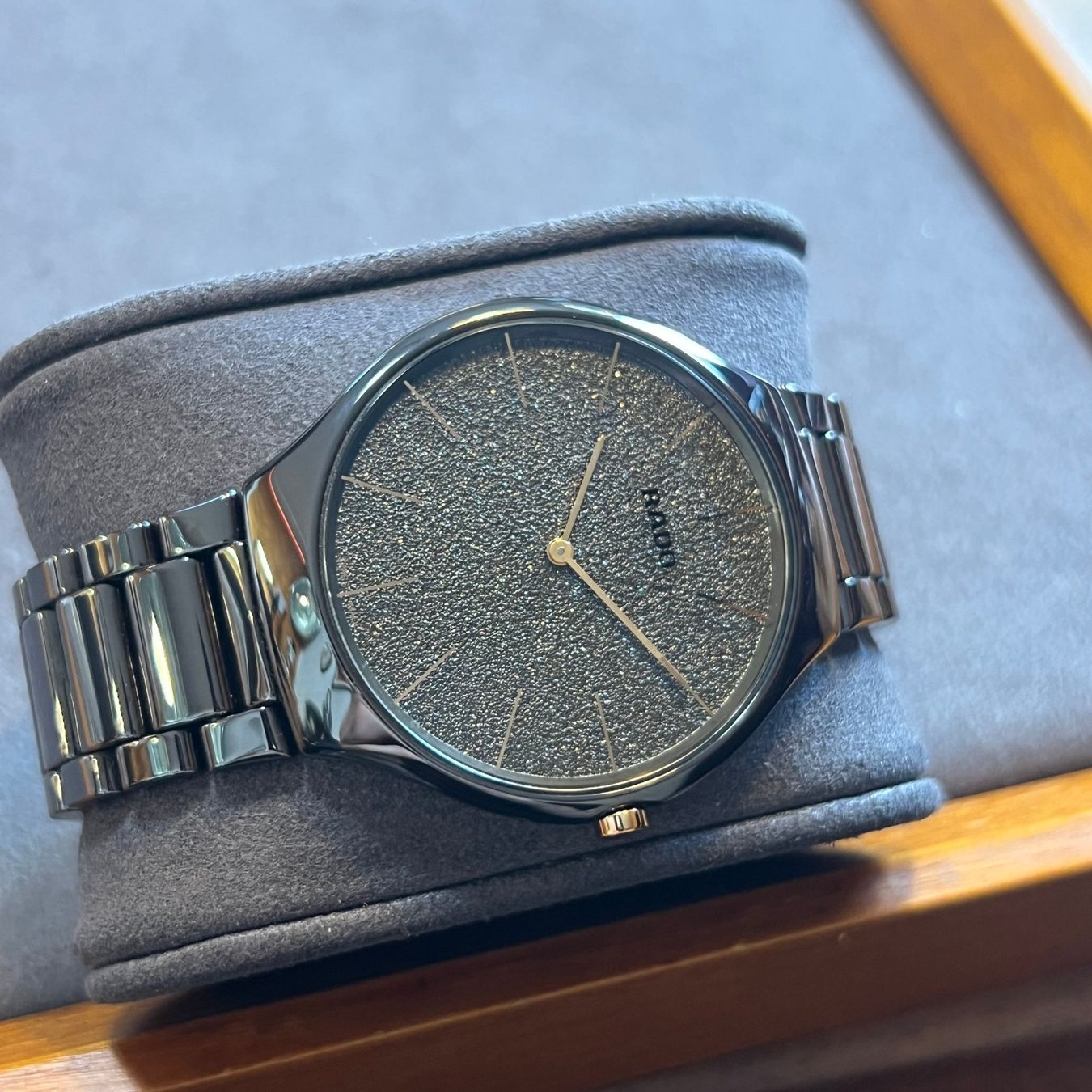 Rado Orologi: Rado True Thinline Nature Ceramic Quartz 420.0004.3 – Usato da Carouge GE venduto da Watchaser 6