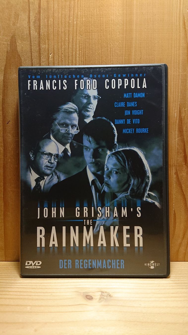 Tutti i DVDs: THE RAINMAKER Der Regenmacher DVD mit Matt Damon – Usato da Wilderswil venduto da Exebub