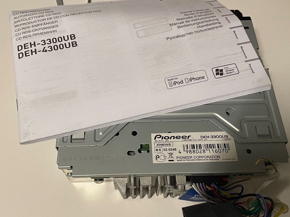 Pioneer DEH3300UB Autoradio CDUSB/AUX Kaufen auf Ricardo