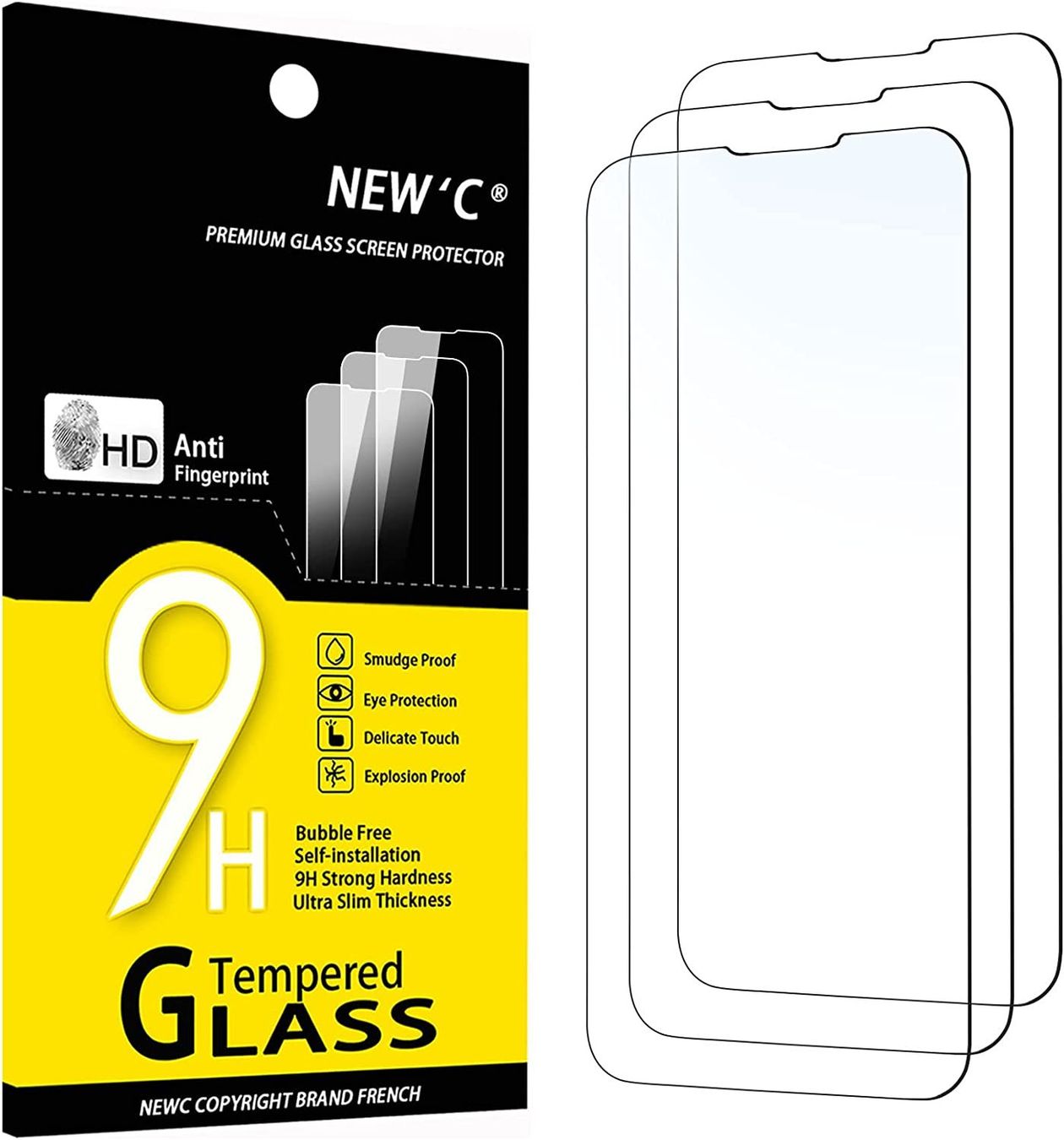 Covers & Schutzfolien: 3 x Protections écran Verre Trempé pour iPhone 17 – Neu und originalverpackt aus Morges von DigiAC