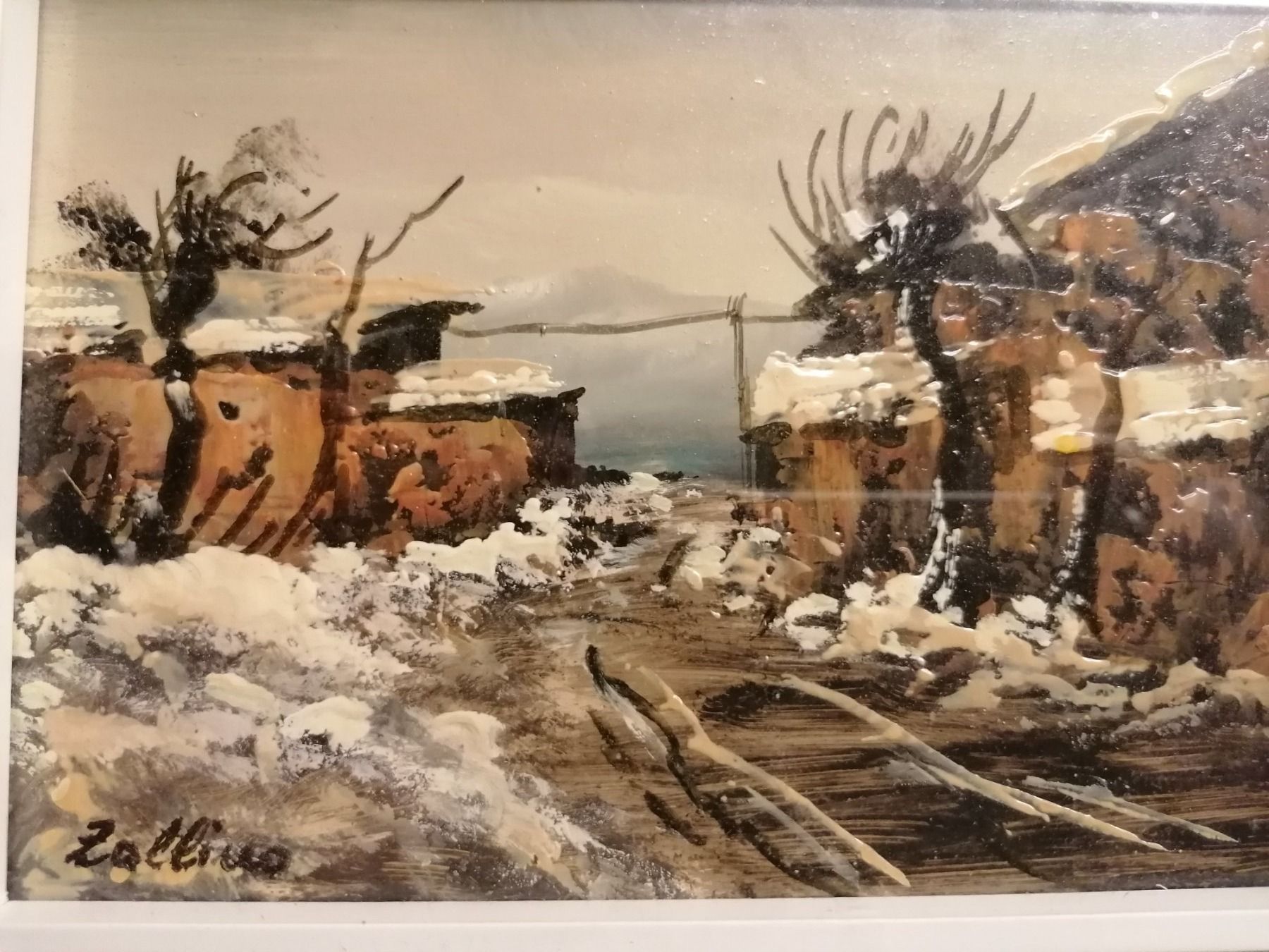 Dipinti: Paesaggio con la neve – Usato da Mendrisio venduto da Accamuta 2