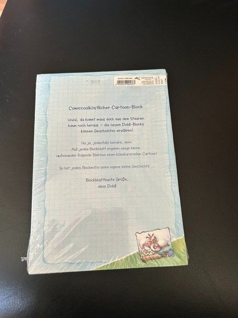 Blocs de correspondance: Diddl Comic  Block A5, Nummer 349,  NEU, OVP – Neuf avec emballage d'origine à Kloten par Monkell 1