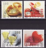 Satz SBK-Nr. 1400-1403 (Glückwünsche 2011) ET-gestempelt