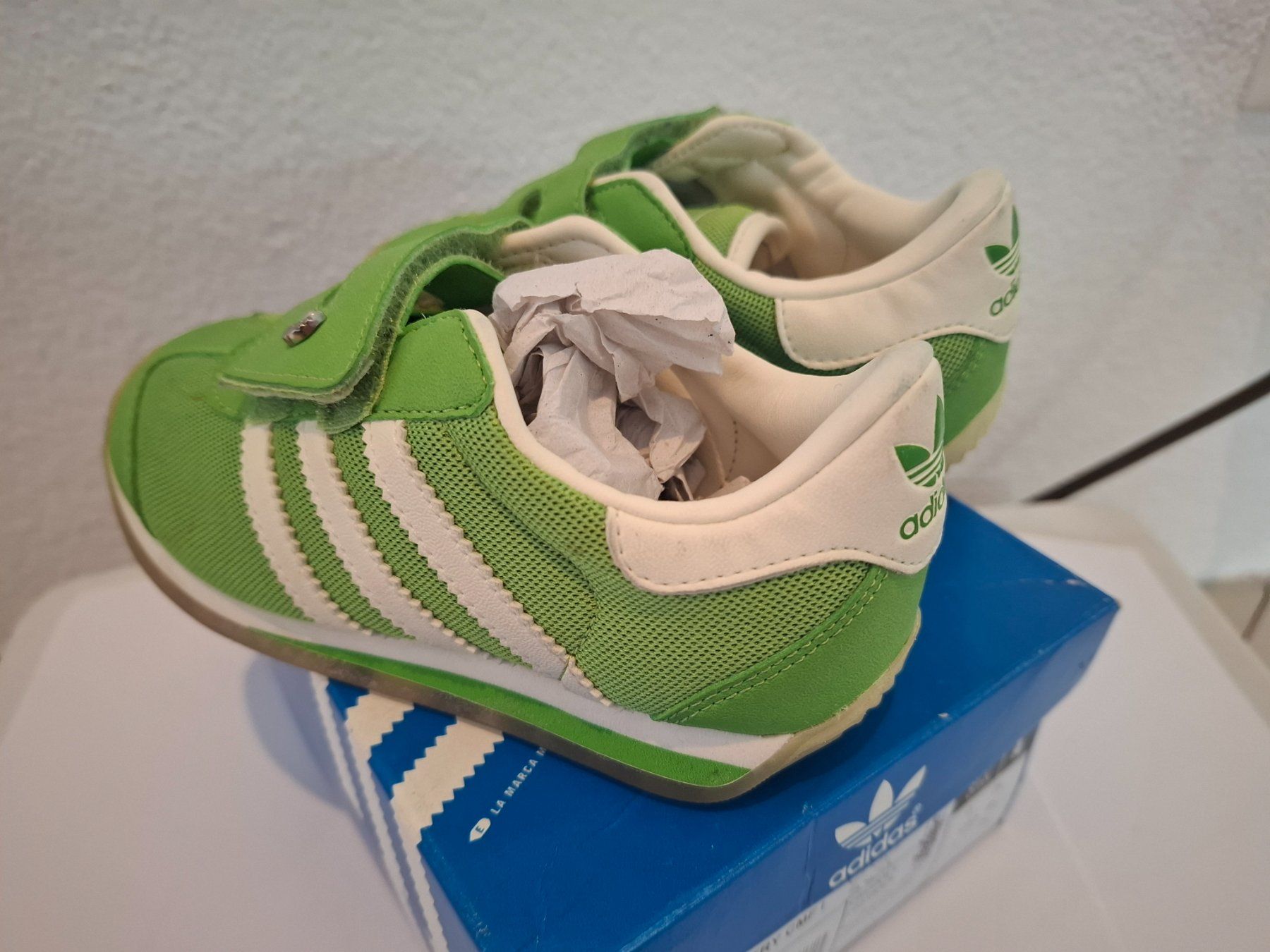 Adidas Scarpe da uomo: Adidas, Sneaker, grün, Gr. 26, neu – Nuovo e nell'imballaggio originale da Dornach venduto da shoe-lina 2