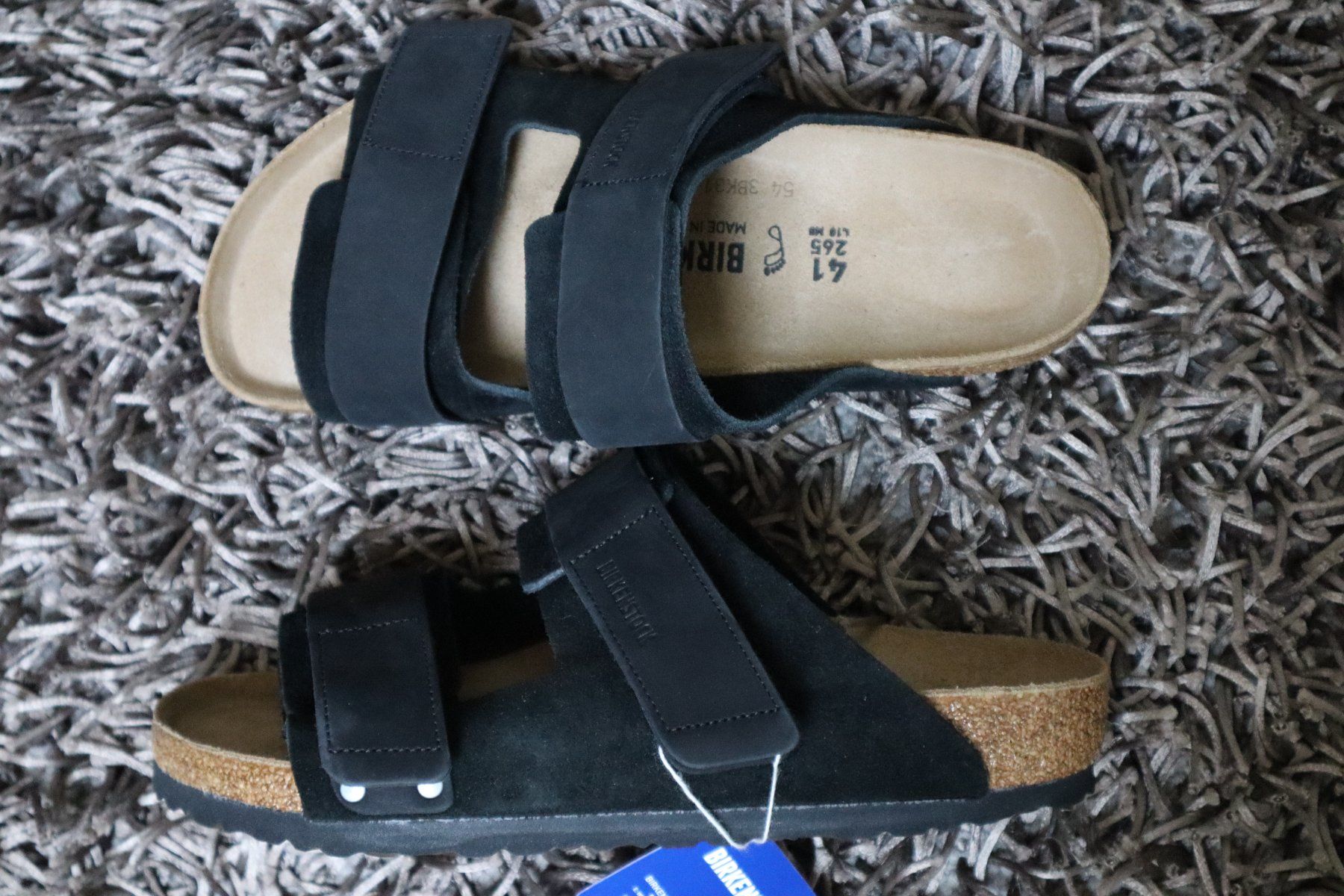 Birkenstock Herrenschuhe: Birkenstock, Uji, Gr. 41, Leder, NEU – Neu und originalverpackt aus Wattwil von glueck 2