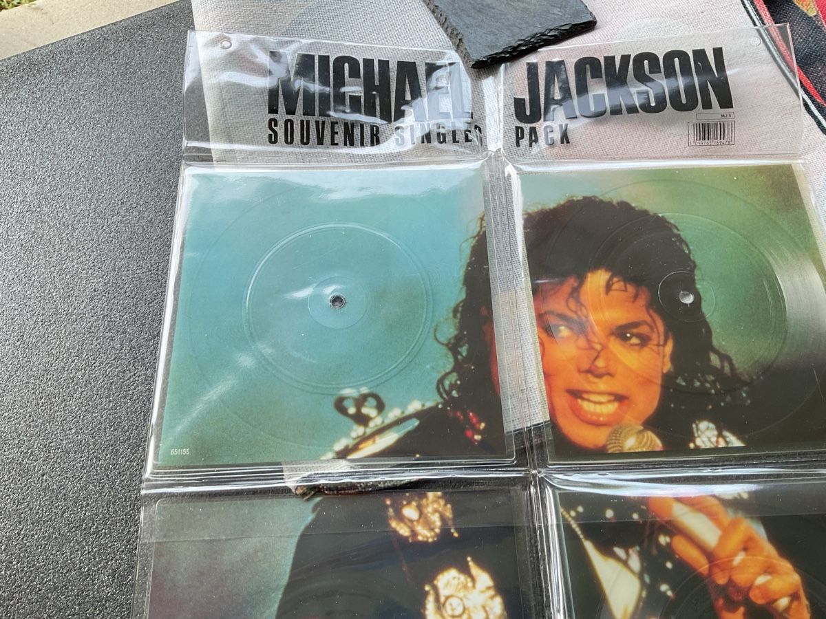 Vinyles: Michael Jackson Souvenir Singles Pack 5erCollection 1988 – D'occasion à Steinach par Quarkie 1