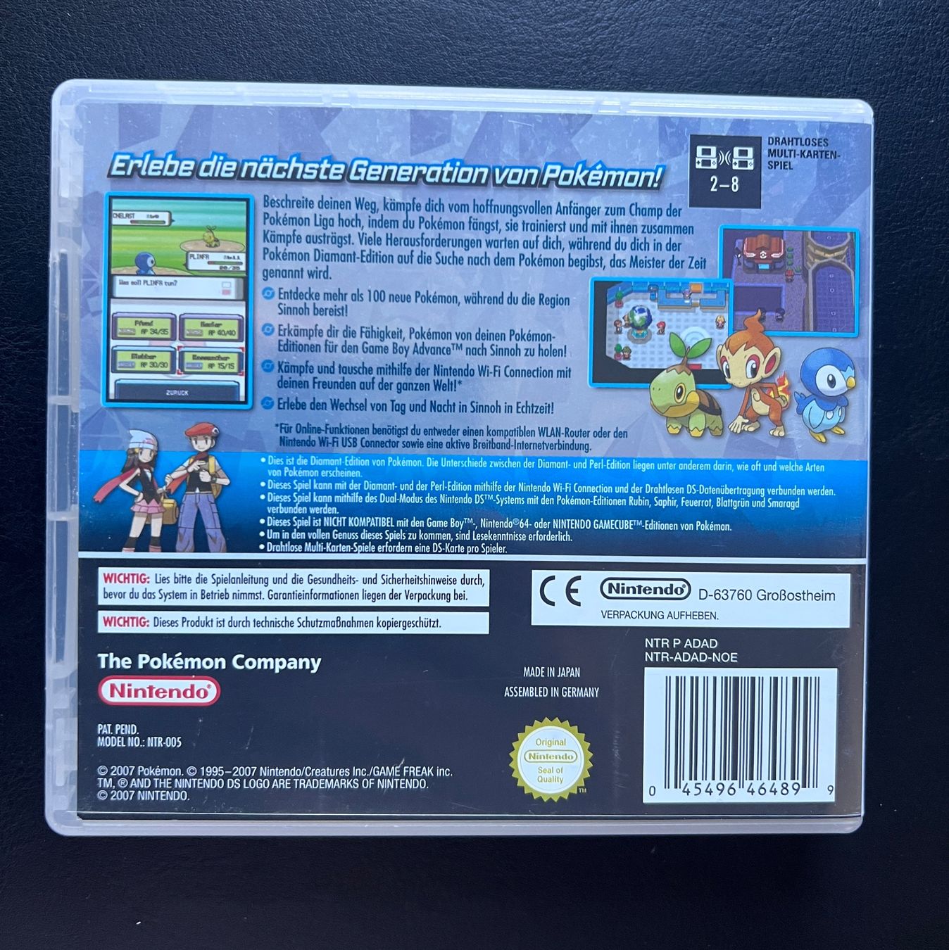 Pokémon Spiele: Pokemon Diamant Edition Nintendo DS – Gebraucht aus Wettingen von __mj81 1
