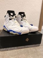 Nike Air Jordan 6 Retro Sport Blue Gr. 44 Originalbox