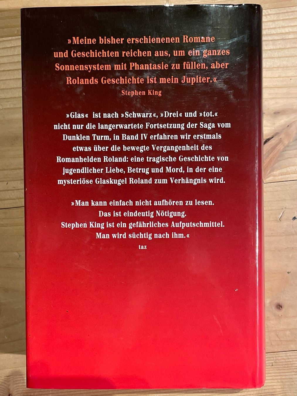 Libri: STEPHEN KING - Glas (1997) – Usato da Frasnacht venduto da GracyStore 1