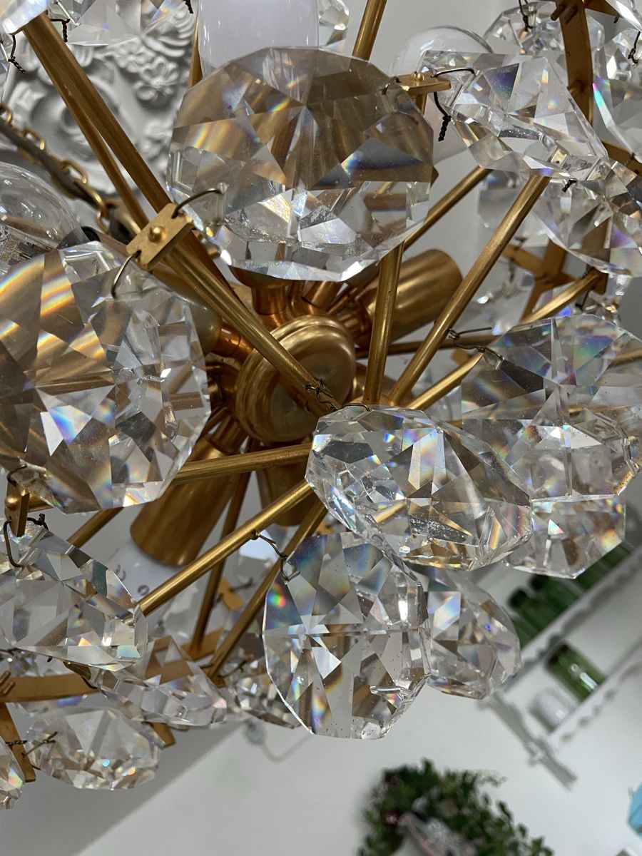 Lampade: Schöne Kristall Lampe – Usato da Flawil venduto da Naphtali 4