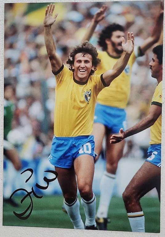 Autographes: Zico - Brasilien – D'occasion à Zürich par mag_y68h 3