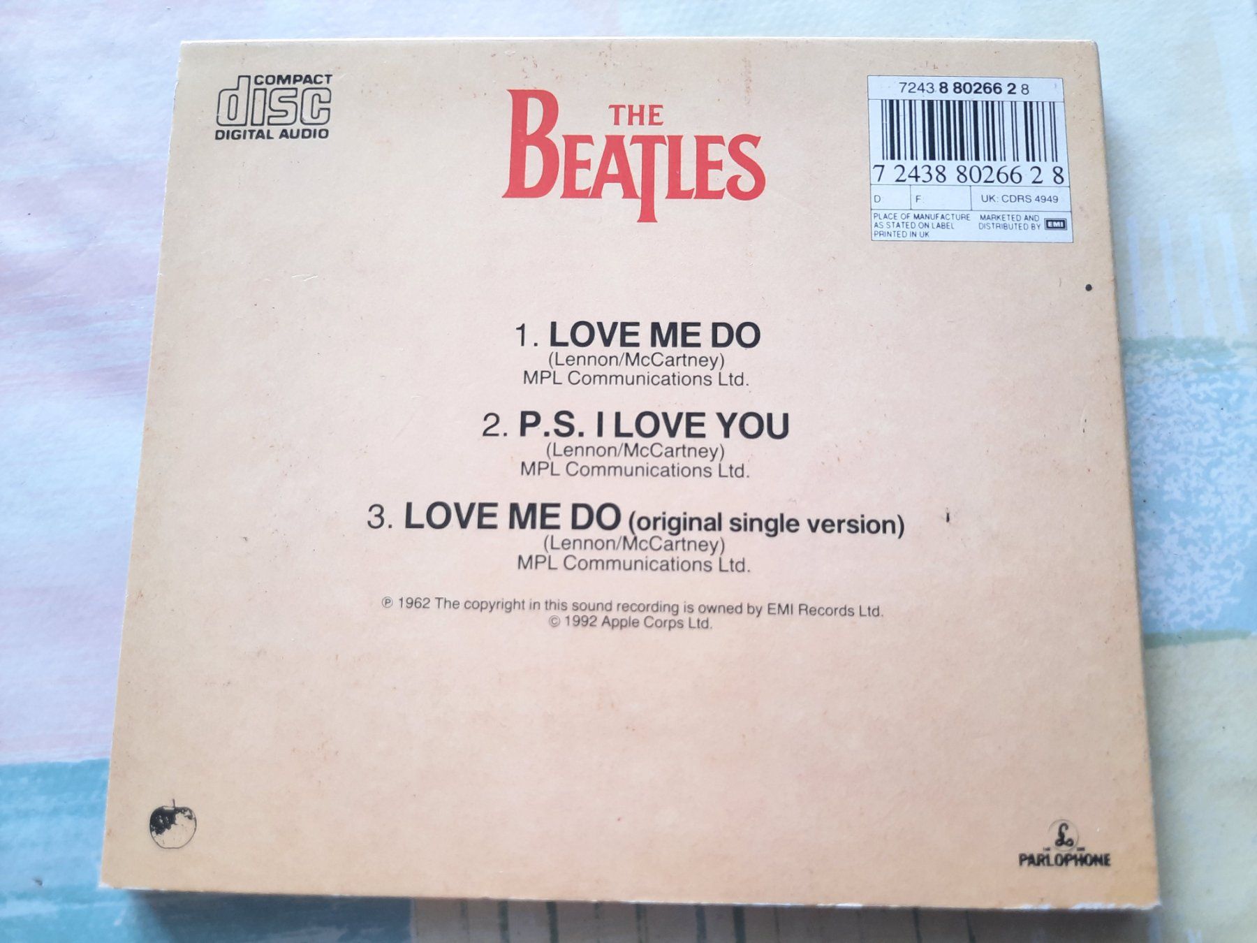 CDs: Cd The Beatles - Love me do – Gebraucht aus Pully von bro_n52j 1
