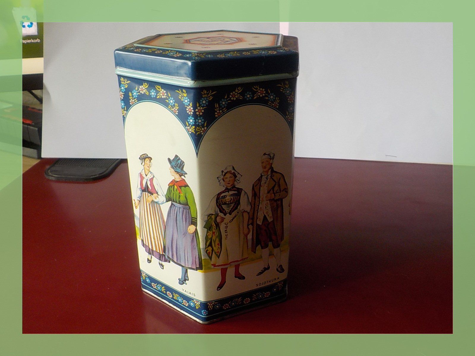 Zuccheriere: Original Jubiläums-Blechdose  Merkur Kaffee – Usato da Bülach venduto da Freieck 1