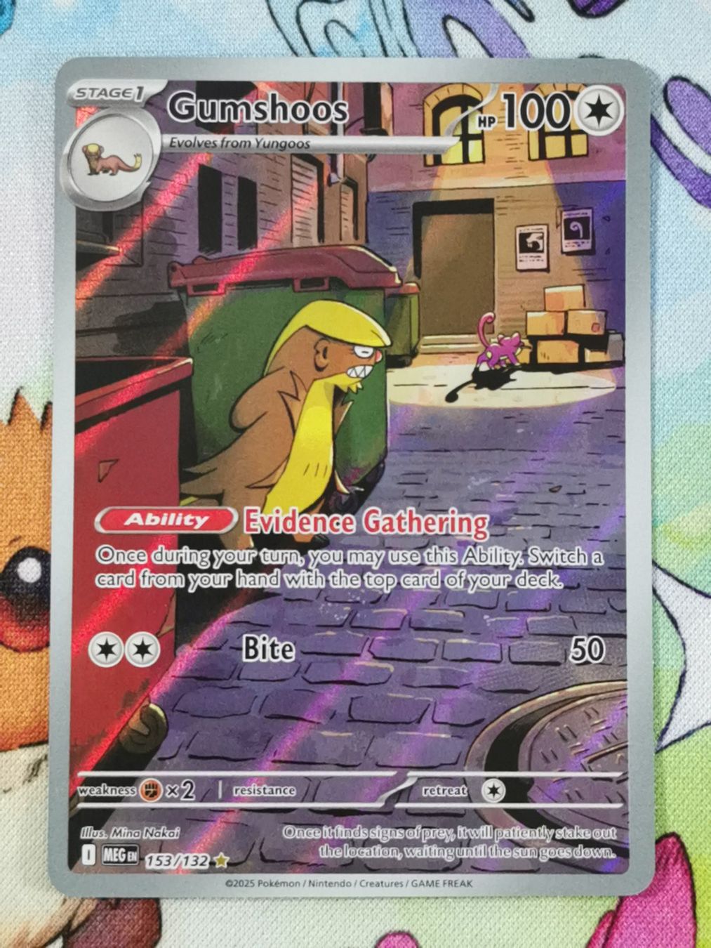 Pokémon Sammelbilder & Trading cards: Pokemon Gumshoos 153/132 Mega Evolution EN – Neu (gemäss Beschreibung) aus Cousset von VstarCards