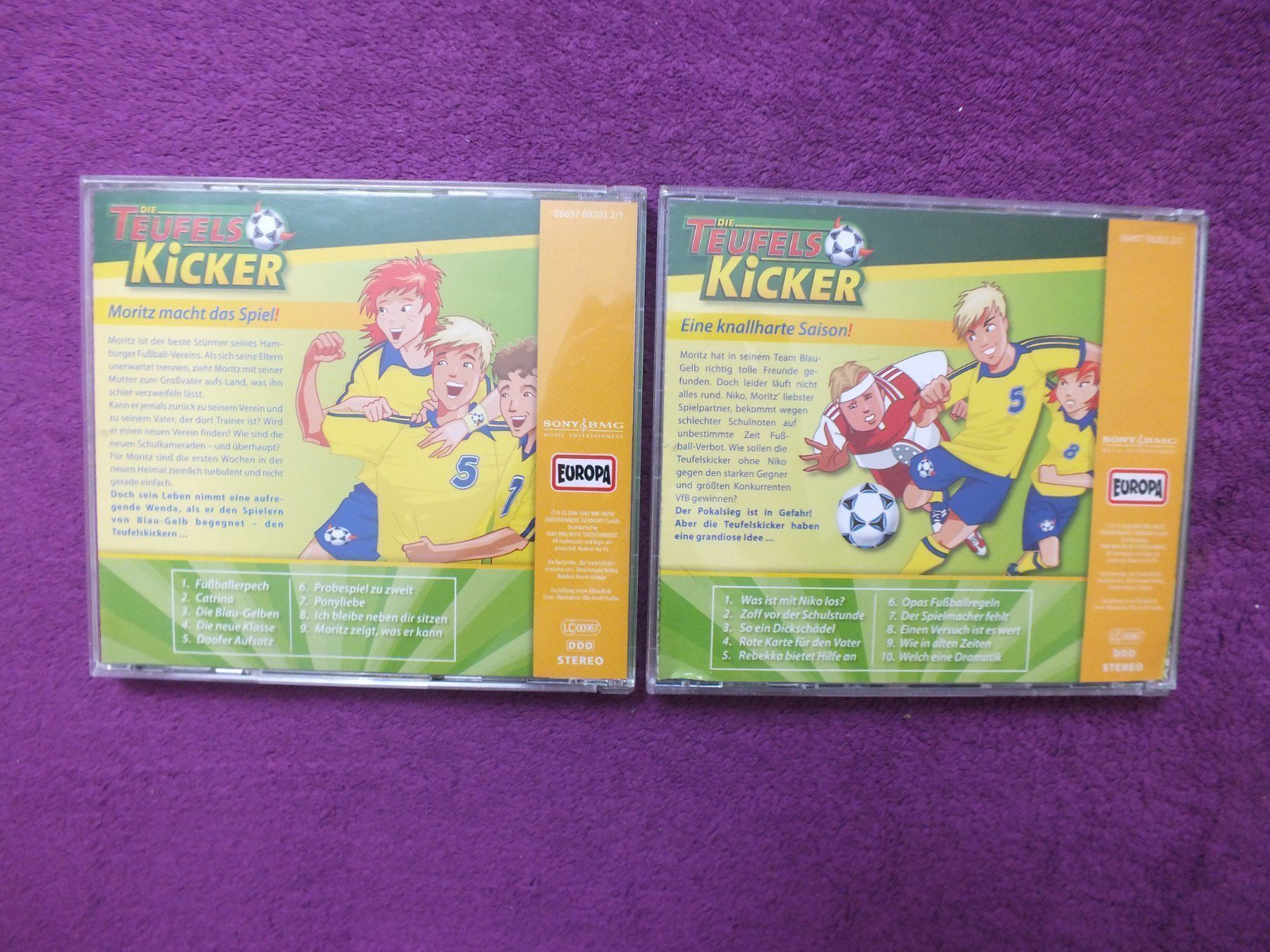 CDs: 6 - Die Teufels Kicker - Hörspiel - CD´s – Gebraucht aus Müllheim Dorf von Seeeule01 2