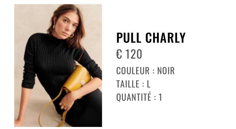 Maglioni & Felpe: Pull Sézane Charly – Usato da Courchapoix venduto da Gess01 2