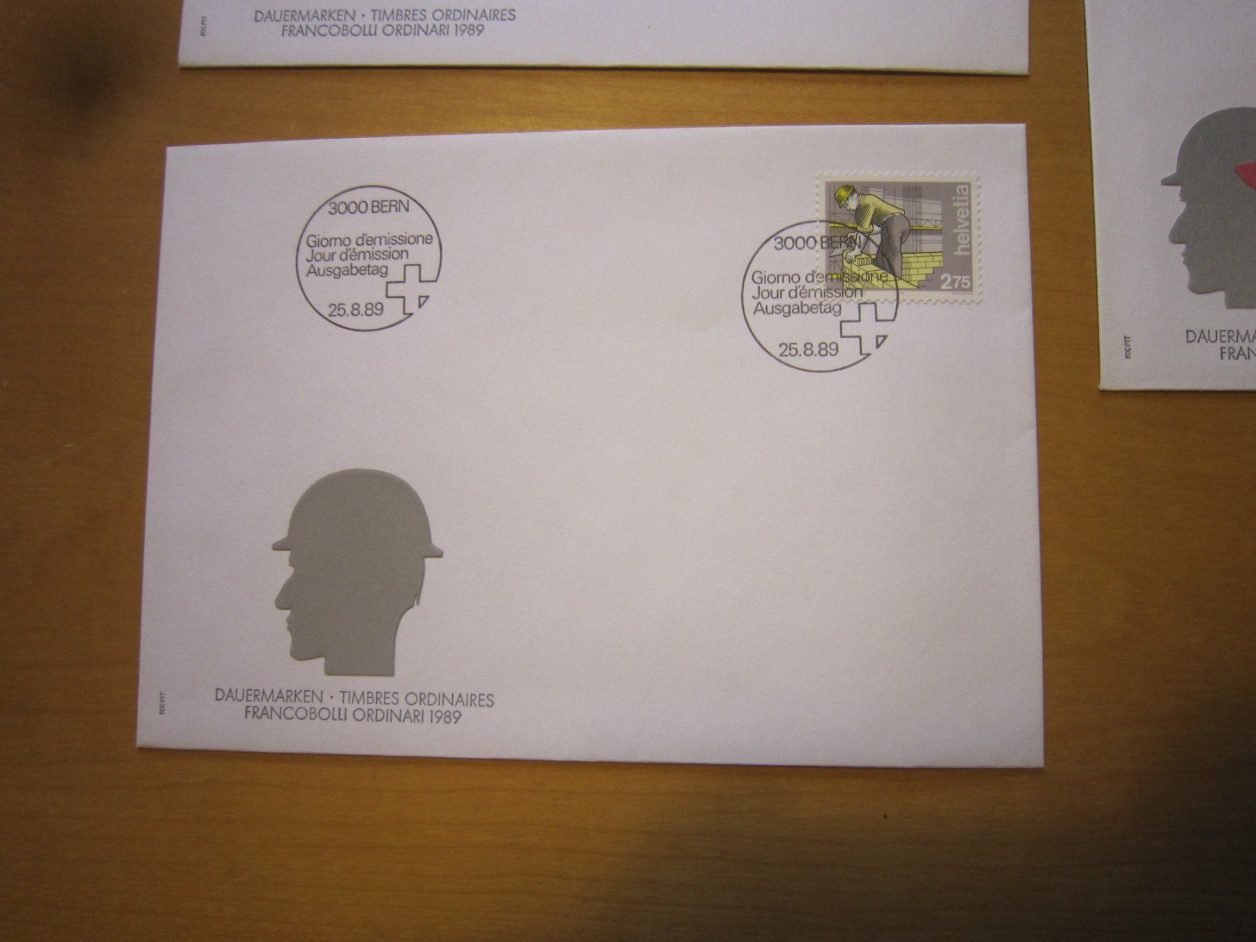 Alle Briefmarken: CH 1989 FDC Serie und einzeln – Gebraucht aus Gordola von Polentaefung 3