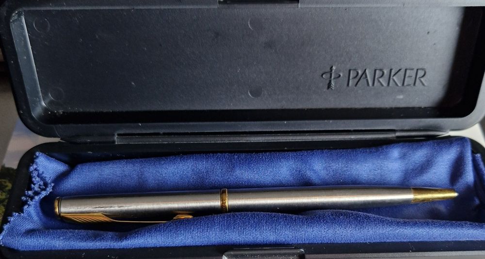 Parker Kugelschreiber 5 – Klassischer Stift Mit Clip, Parallelimport Aus Japan