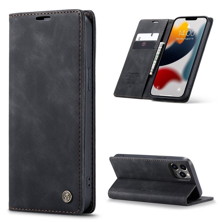 SHIELDON Étui Portefeuille En Cuir Véritable Pour IPhone 15 Pro Max 6,7