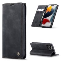 iPhone 15 (Pro) - étui à rabat portefeuile Noir