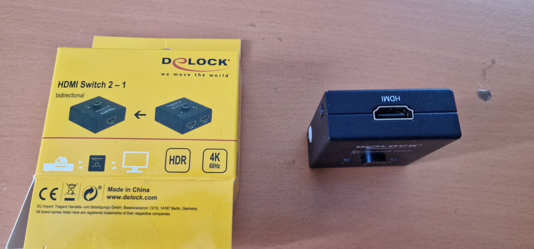 Adattatori: Delock HDMI Switch 2-1 bidirectional – Usato da Unterkulm venduto da Spaescu 1