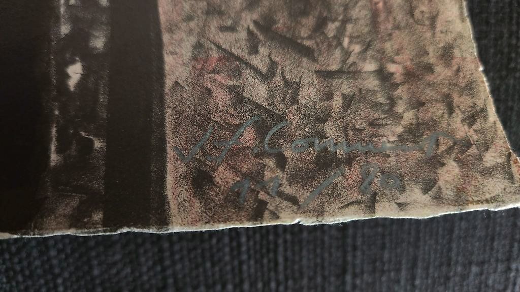 Grafica & Litografie: Lithographie de Jean-François Comment – Usato da Lausanne venduto da Phi0 1