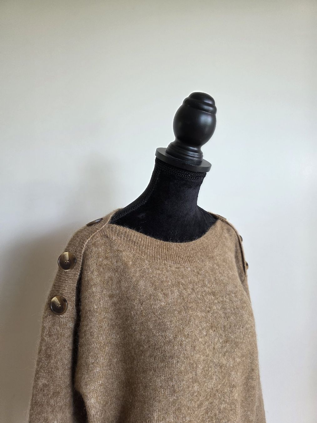 Sezane Pullover & Sweatshirts: Sezane Strickpullover Mohair Braun Gr. S – Neu (gemäss Beschreibung) aus Zürich von LIMAR 3