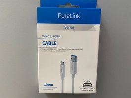Purelink USB 3.1-Kabel 10Gbps USB A - USB C 1m